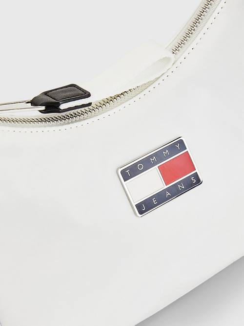 Tommy Hilfiger Festival Shoulder Çanta Kadın Beyaz | TH049OCI