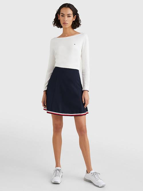 Tommy Hilfiger Fit And Flare Etek Kadın Mavi | TH962LZS