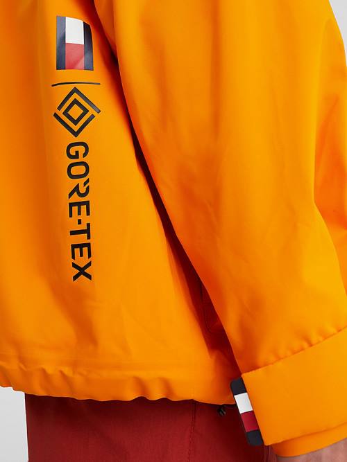 Tommy Hilfiger GORE-TEX Padded Ceket Erkek Turuncu | TH358QRF