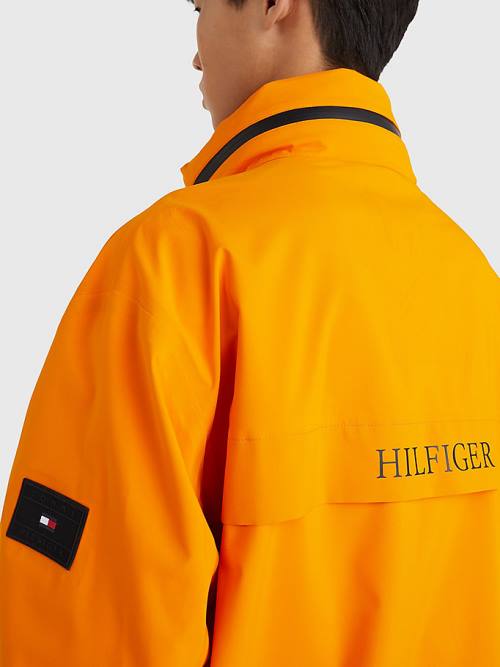 Tommy Hilfiger GORE-TEX Padded Ceket Erkek Turuncu | TH358QRF