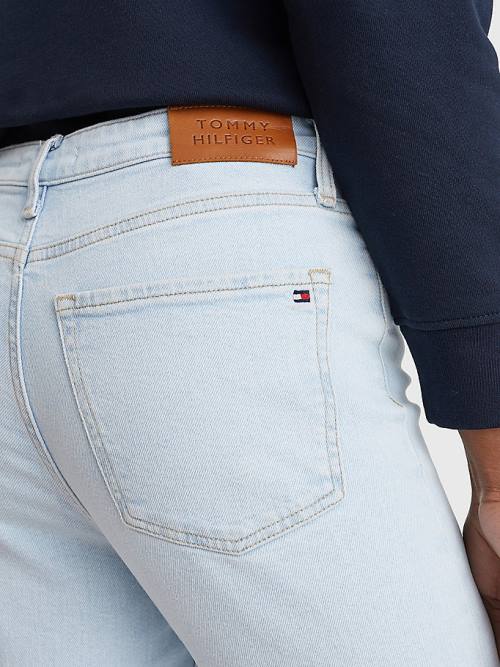 Tommy Hilfiger Gramercy Mom High Rise Tapered Jean Pantolon Kadın Denim | TH617AHK