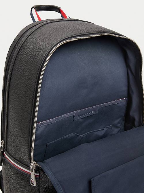 Tommy Hilfiger Gündelik Backpack Çanta Erkek Siyah | TH201PIM