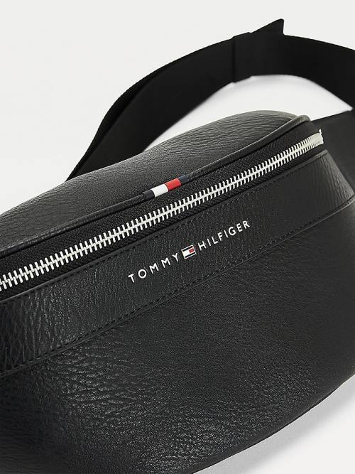 Tommy Hilfiger Gündelik Crossbody Çanta Erkek Siyah | TH725REZ