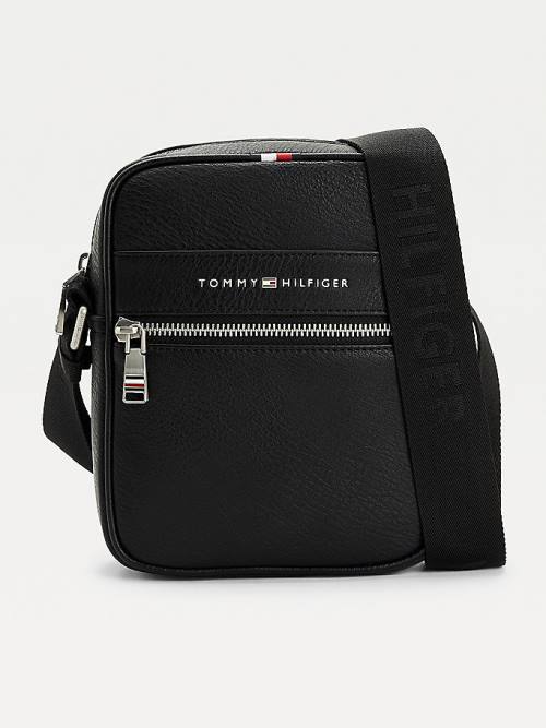 Tommy Hilfiger Gündelik Small Reporter Çanta Erkek Siyah | TH103DXS