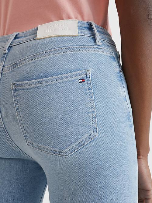 Tommy Hilfiger Harlem High Rise Super Skinny Jean Pantolon Kadın Denim | TH062ZNB