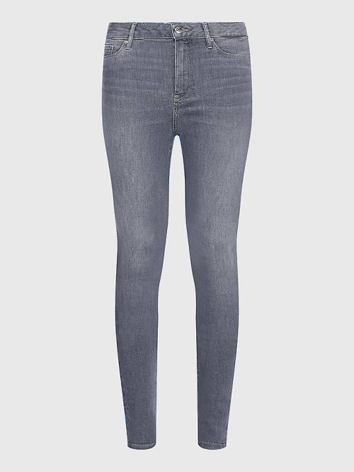 Tommy Hilfiger Harlem High Rise Super Skinny Jean Pantolon Kadın Denim | TH524UOK