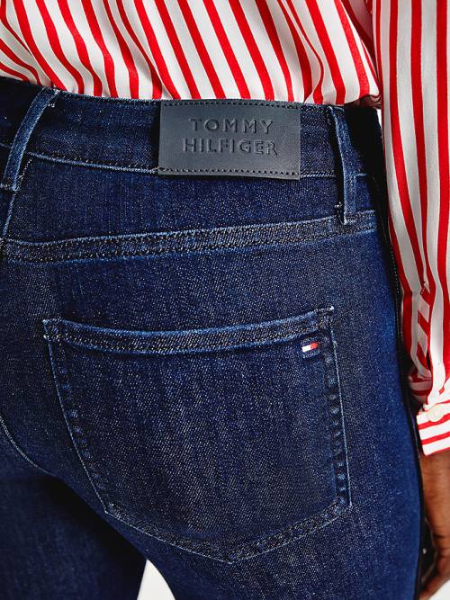 Tommy Hilfiger Harlem High Rise Super Skinny Jean Pantolon Kadın Denim | TH540LUO