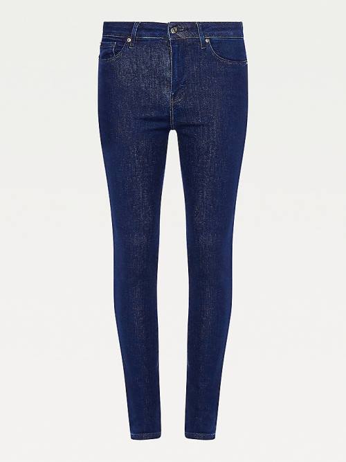 Tommy Hilfiger Harlem High Rise Super Skinny Jean Pantolon Kadın Denim | TH540LUO