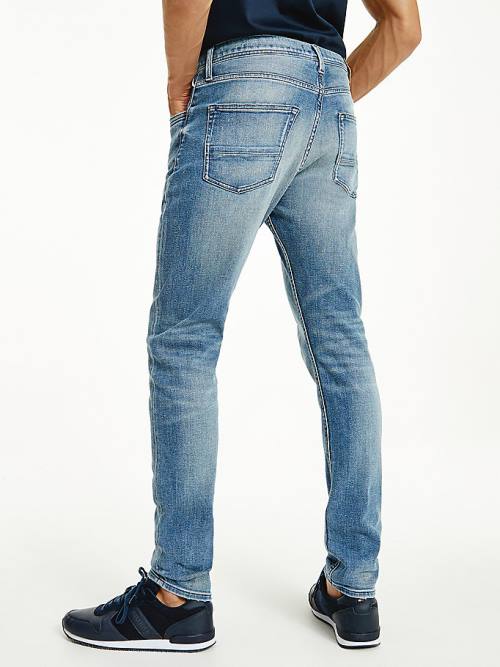 Tommy Hilfiger Houston Tapered Faded Jean Pantolon Erkek Denim | TH042JAF