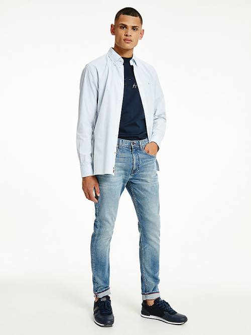 Tommy Hilfiger Houston Tapered Faded Jean Pantolon Erkek Denim | TH042JAF