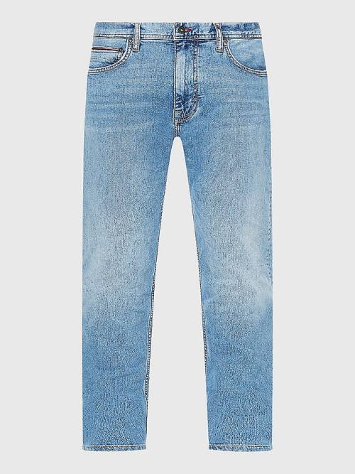 Tommy Hilfiger Houston Tapered Hemp Jean Pantolon Erkek Denim | TH630OUR