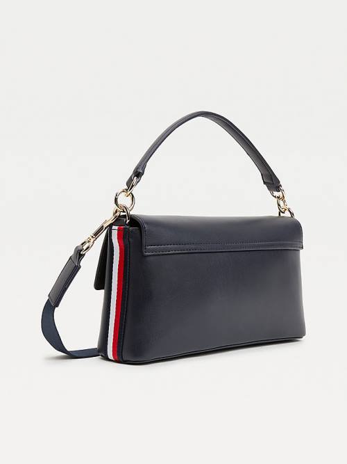 Tommy Hilfiger Iconic Shoulder Çanta Kadın Mavi | TH534EJK