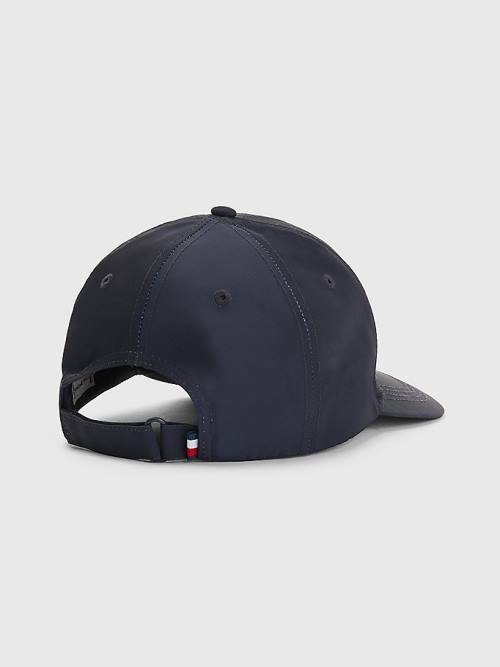 Tommy Hilfiger Interlock Plaque Cap Şapka Kadın Mavi | TH324HPY