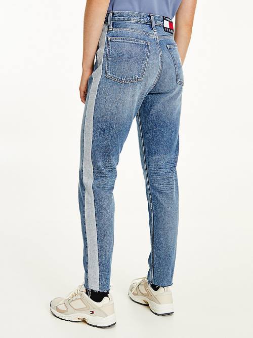 Tommy Hilfiger Izzie High Rise Slim Hemp Ankle Jean Pantolon Kadın Denim | TH352MHX