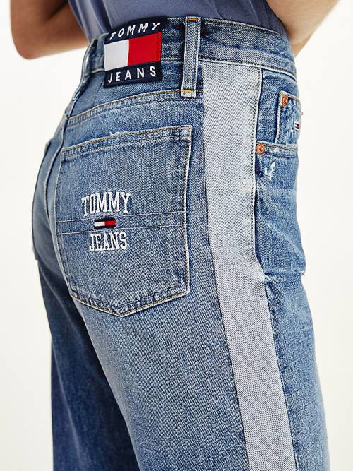 Tommy Hilfiger Izzie High Rise Slim Hemp Ankle Jean Pantolon Kadın Denim | TH352MHX