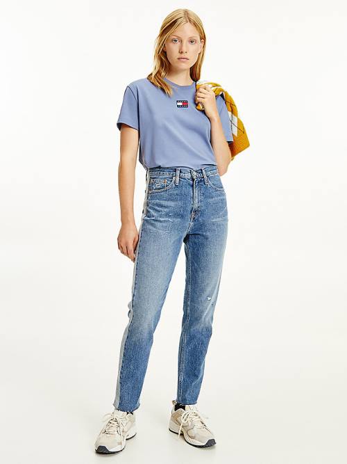 Tommy Hilfiger Izzie High Rise Slim Hemp Ankle Jean Pantolon Kadın Denim | TH352MHX