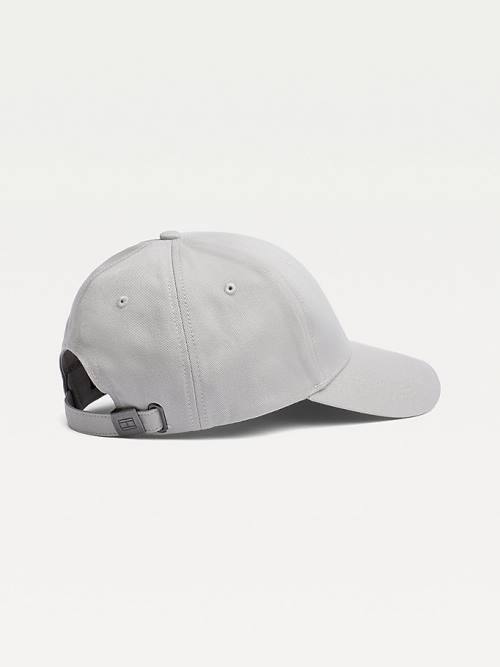 Tommy Hilfiger Klasik Baseball Cap Şapka Erkek Gri | TH175WFD