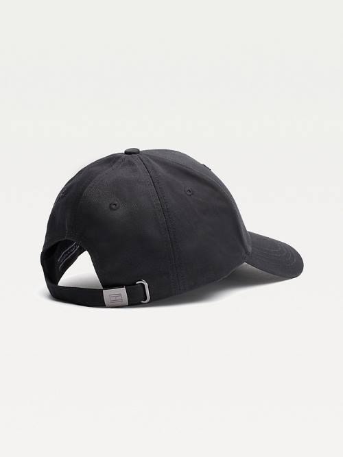 Tommy Hilfiger Klasik Baseball Cap Şapka Erkek Siyah | TH872TLP