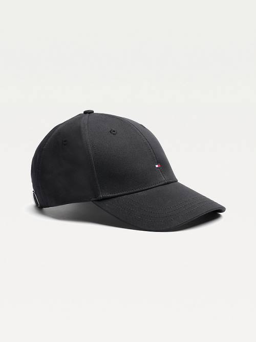 Tommy Hilfiger Klasik Baseball Cap Şapka Erkek Siyah | TH872TLP