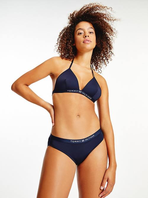 Tommy Hilfiger Klasik Bikini Bottoms Mayo Kadın Mavi | TH389WBS