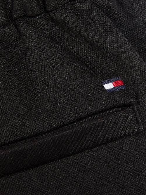 Tommy Hilfiger Konfor Jersey Pique Chinos Pantolon Erkek Çocuk Siyah | TH146ILE