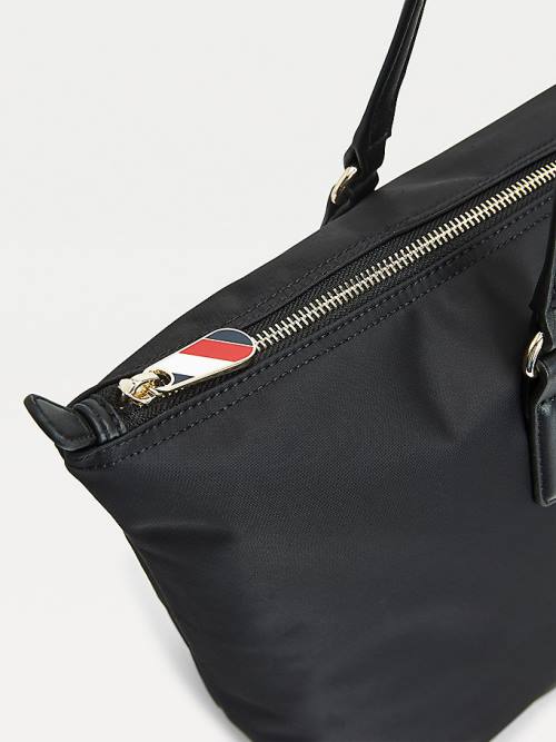 Tommy Hilfiger Large Recycled Tote Çanta Kadın Siyah | TH407FTD