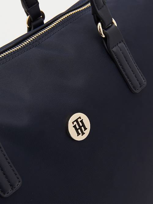 Tommy Hilfiger Large Recycled Tote Çanta Kadın Mavi | TH497ICN