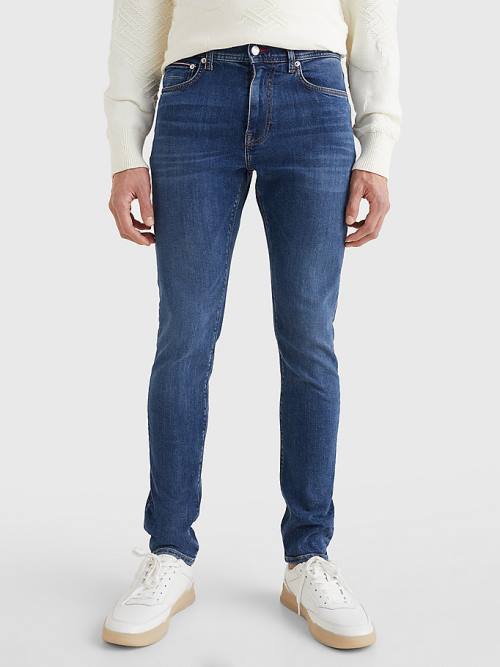 Tommy Hilfiger Layton Extra Slim Faded Jean Pantolon Erkek Denim | TH295UKS