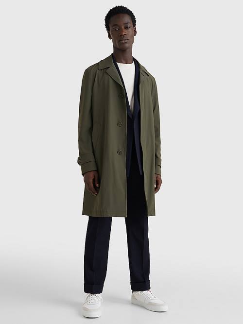 Tommy Hilfiger Light Trench Kaban Erkek Yeşil | TH149XKQ