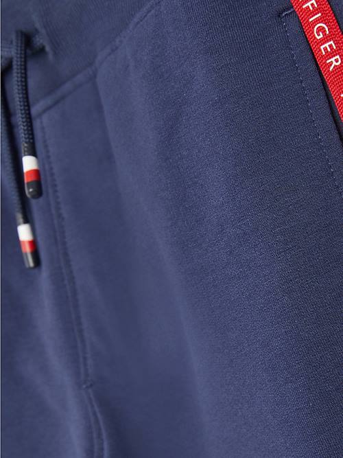 Tommy Hilfiger Logo Tape Joggers Pantolon Erkek Çocuk Mavi | TH206DWZ