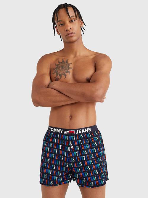 Tommy Hilfiger Logo Waistband Boksör Shorts İç Giyim Erkek Bej Rengi | TH362QLT