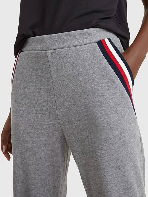 Tommy Hilfiger Lounge Cuffed Joggers Pantolon Kadın Gri | TH036MYZ