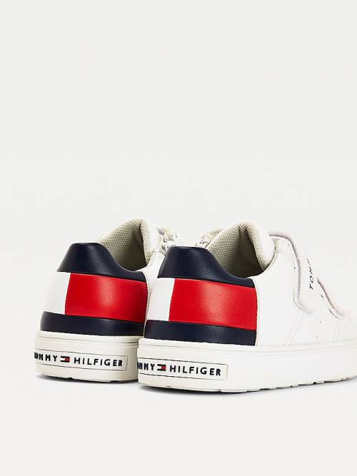 Tommy Hilfiger Low-Top Spor Ayakkabı Erkek Çocuk Beyaz | TH043MNR