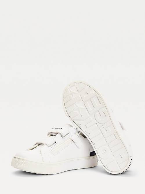 Tommy Hilfiger Low-Top Spor Ayakkabı Erkek Çocuk Beyaz | TH043MNR