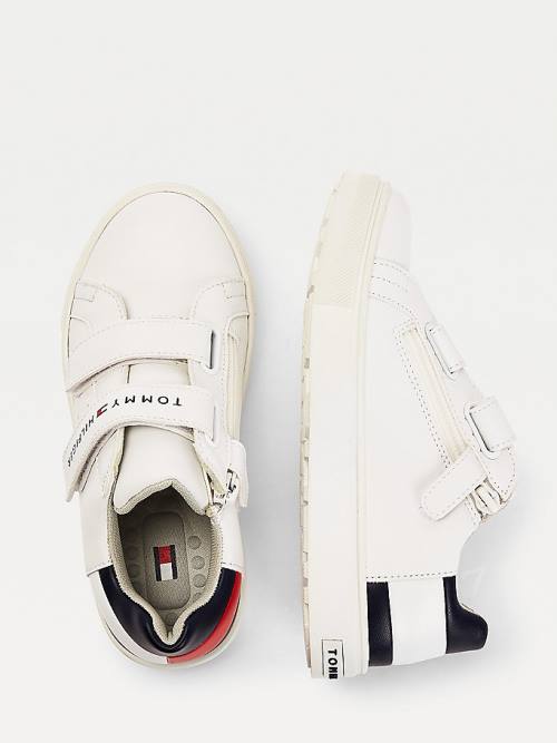 Tommy Hilfiger Low-Top Spor Ayakkabı Erkek Çocuk Beyaz | TH043MNR