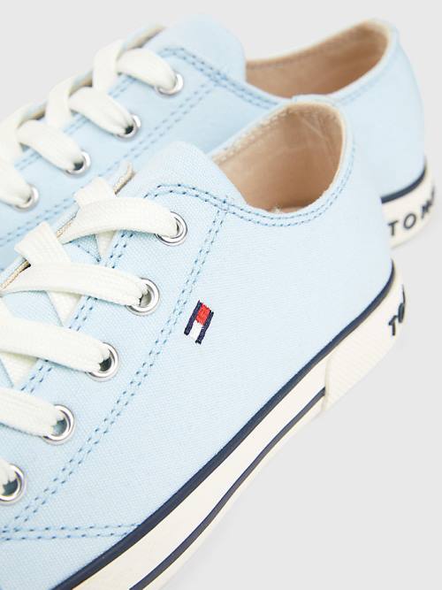 Tommy Hilfiger Low-Top Spor Ayakkabı Erkek Çocuk Mavi | TH613ISM