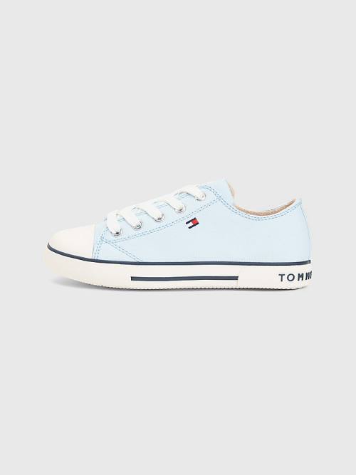 Tommy Hilfiger Low-Top Spor Ayakkabı Erkek Çocuk Mavi | TH613ISM