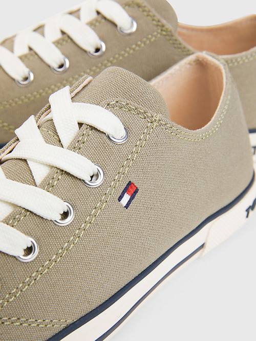 Tommy Hilfiger Low-Top Spor Ayakkabı Erkek Çocuk Yeşil | TH904FZL