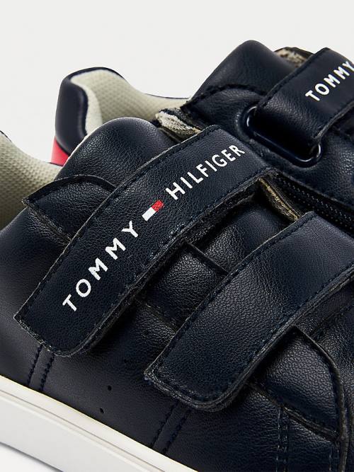 Tommy Hilfiger Low-Top Spor Ayakkabı Erkek Çocuk Mavi | TH960OVE