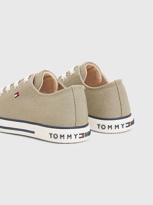 Tommy Hilfiger Low-Top Spor Ayakkabı Kiz Çocuk Yeşil | TH280XOQ