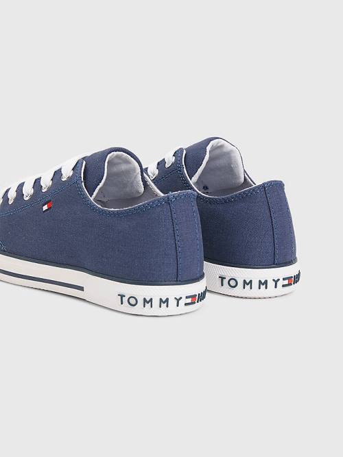 Tommy Hilfiger Low-Top Spor Ayakkabı Kiz Çocuk Mavi | TH487BXQ