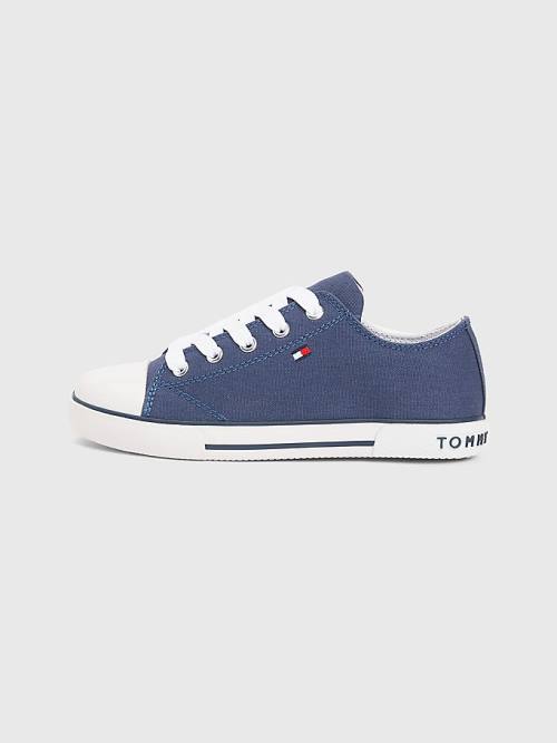 Tommy Hilfiger Low-Top Spor Ayakkabı Kiz Çocuk Mavi | TH487BXQ