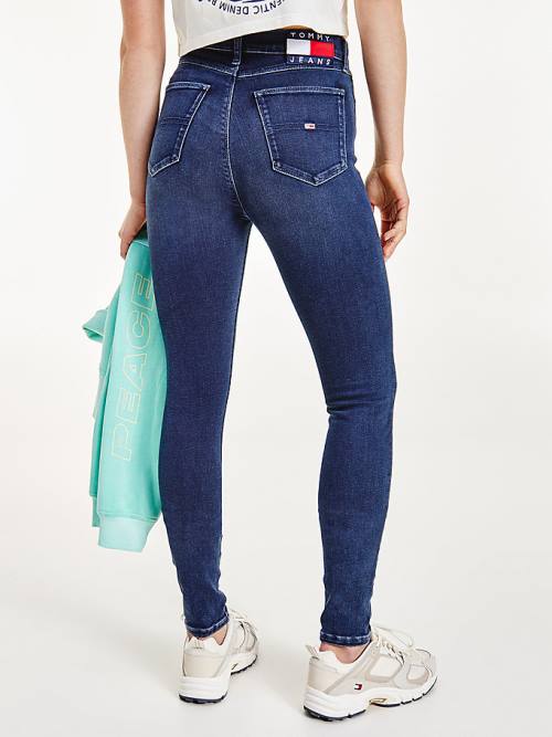 Tommy Hilfiger Melany Ultra High Rise Super Skinny Jean Pantolon Kadın Denim | TH605AGD