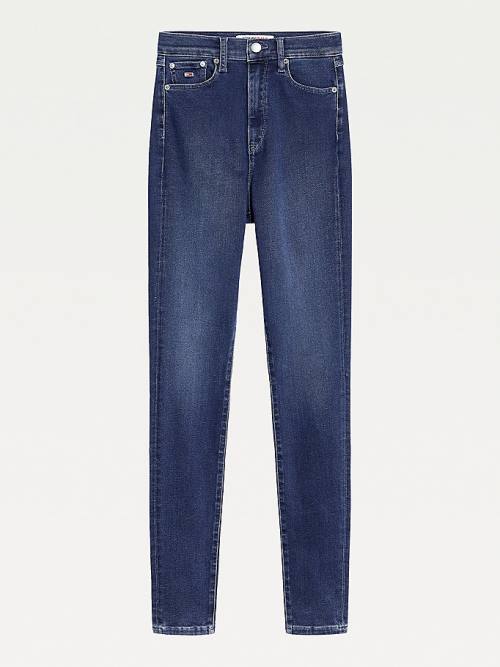 Tommy Hilfiger Melany Ultra High Rise Super Skinny Jean Pantolon Kadın Denim | TH605AGD