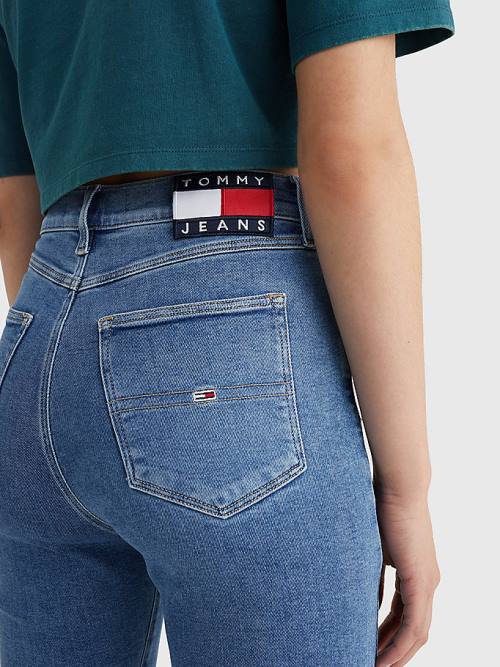 Tommy Hilfiger Melany Ultra High Rise Super Skinny Jean Pantolon Kadın Denim | TH819UPR