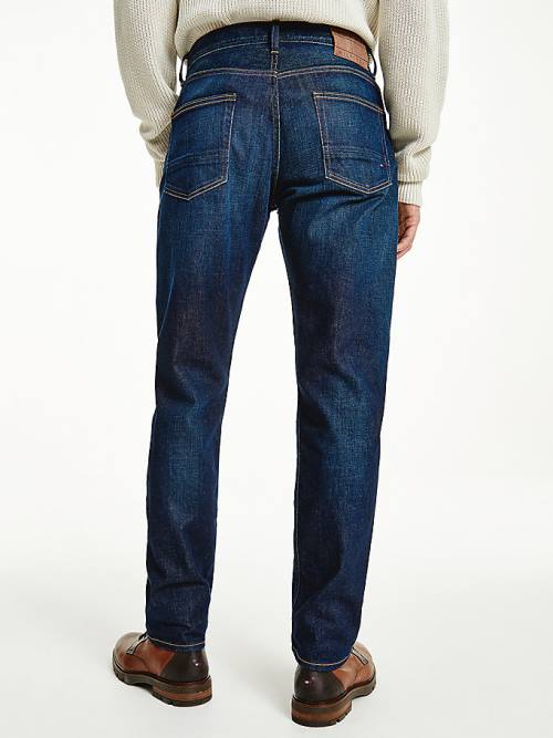 Tommy Hilfiger Mercer Straight Faded Jean Pantolon Erkek Denim | TH594FVK