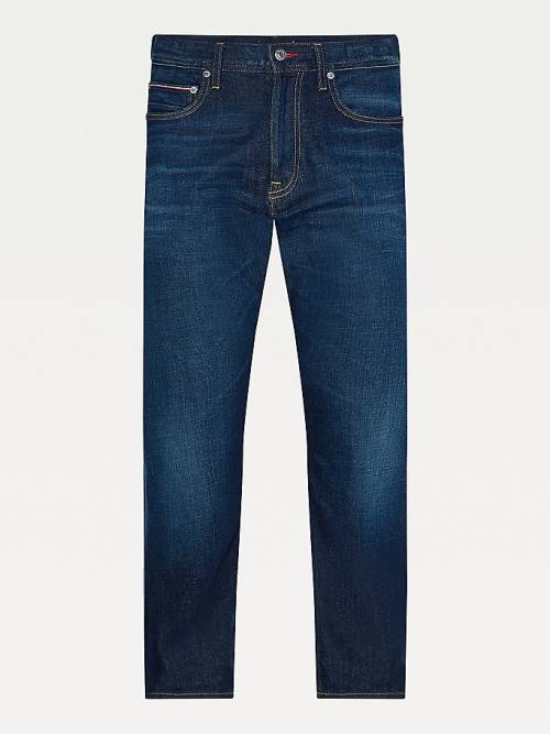 Tommy Hilfiger Mercer Straight Faded Jean Pantolon Erkek Denim | TH594FVK