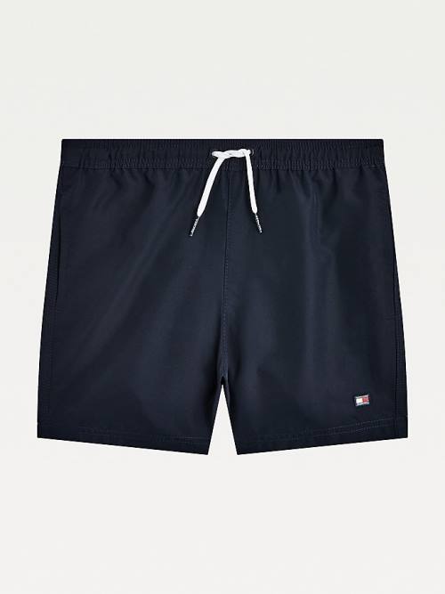 Tommy Hilfiger Mid Cut Cut Cut Length Shorts Mayo Erkek Çocuk Mavi | TH527ULR