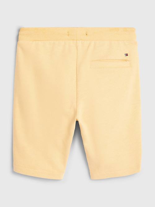 Tommy Hilfiger Natural Earth Dye Sweat Shorts Pantolon Erkek Çocuk Sarı | TH720JRG