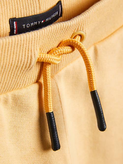 Tommy Hilfiger Natural Earth Dye Sweat Shorts Pantolon Erkek Çocuk Sarı | TH720JRG